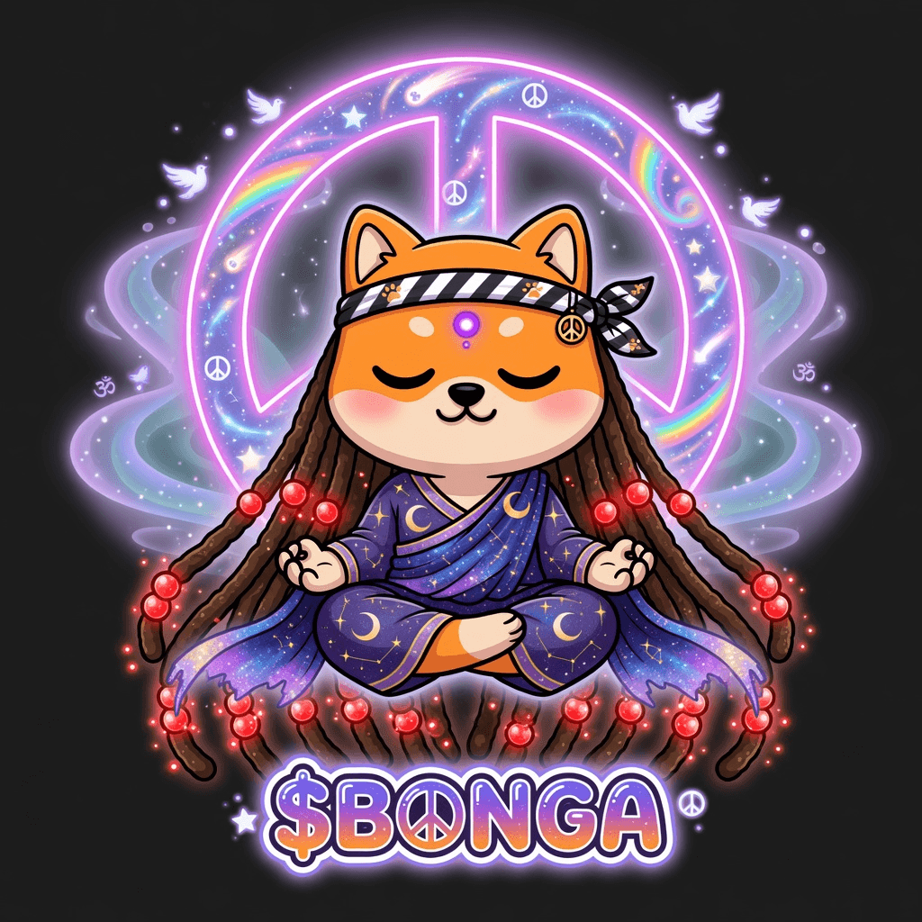 Eternal Peace Bonga — Transcendent universe peace sign meditation